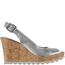 Colette Sol Pearl wedge silver